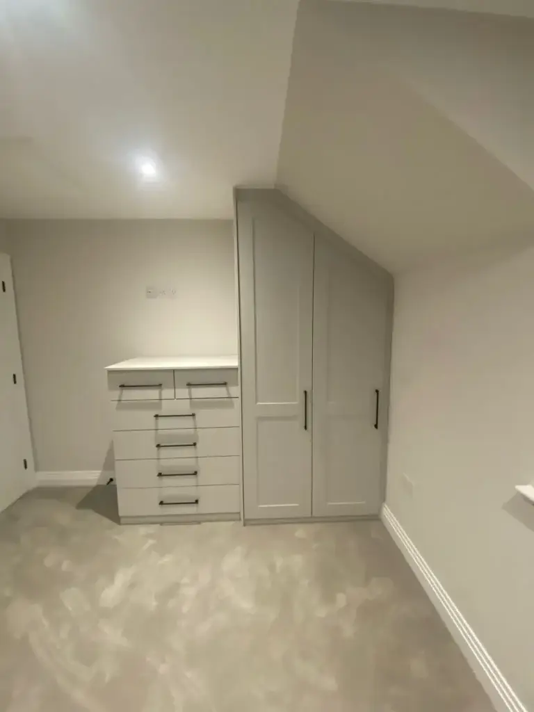 Bespoke bedroom furniture made and fitted by Sliding Wardrobe Warehouse